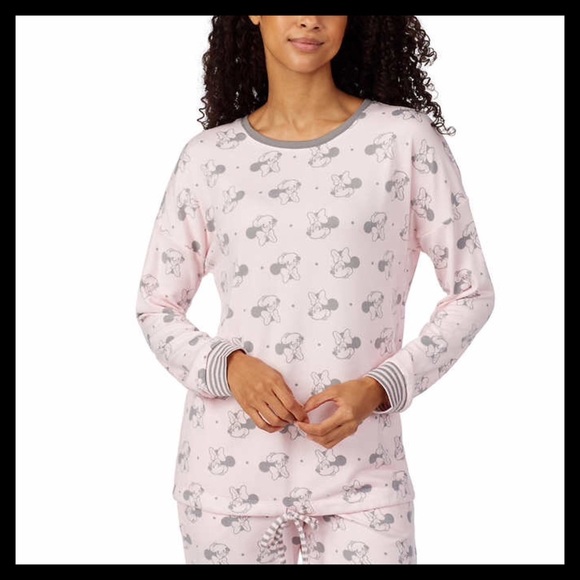 Disney Minnie Mouse Lounge Set Pink Pajamas - Picture 5 of 7